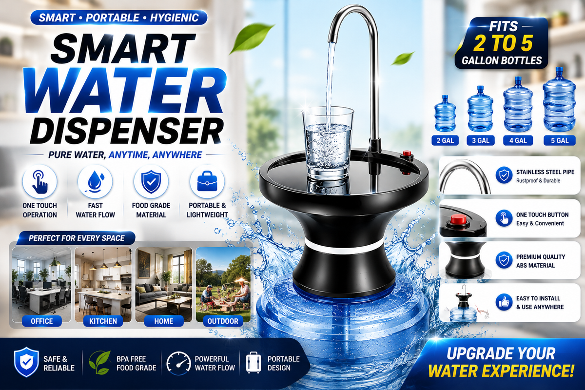 Automatic Electric Drinking Water Bottle Pump