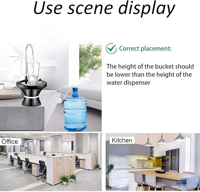 Automatic Electric Drinking Water Bottle Pump