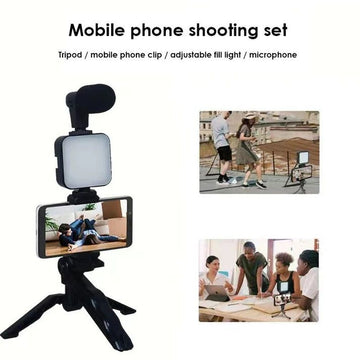 Smartphone and Camera Vlogging Studio Kits
