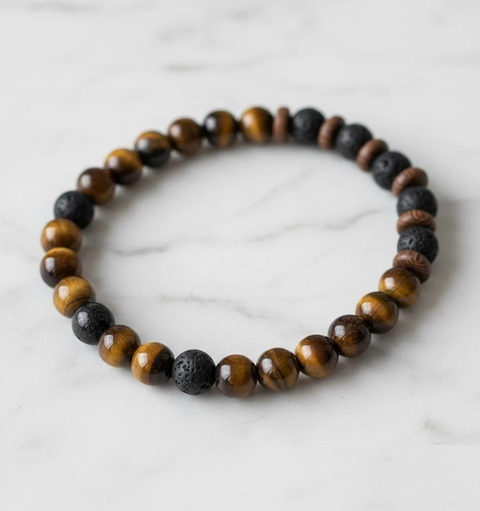 Timeless Elegance – Natural Stone Bracelet