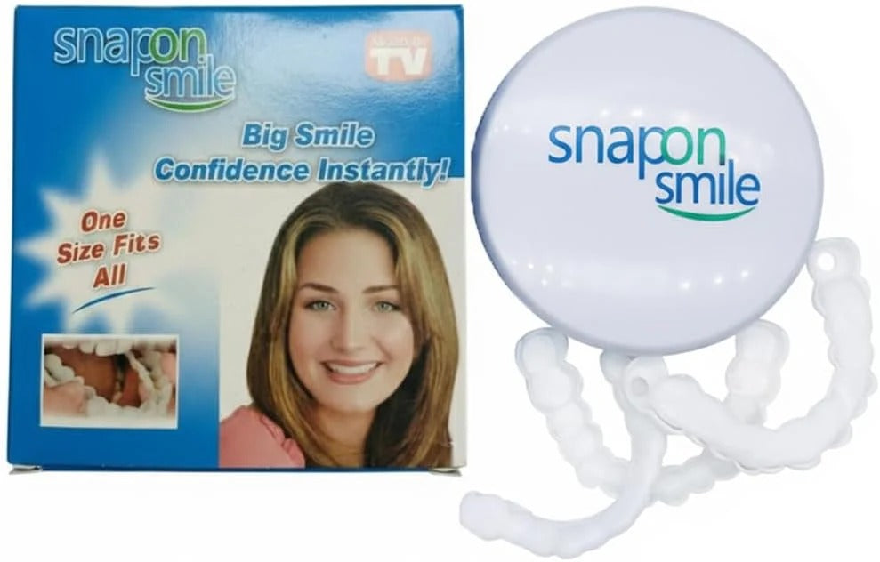 Snap-On Smile – Instant Smile Enhancement Teeth Veneers | Natural-Look Cosmetic Dental Cover